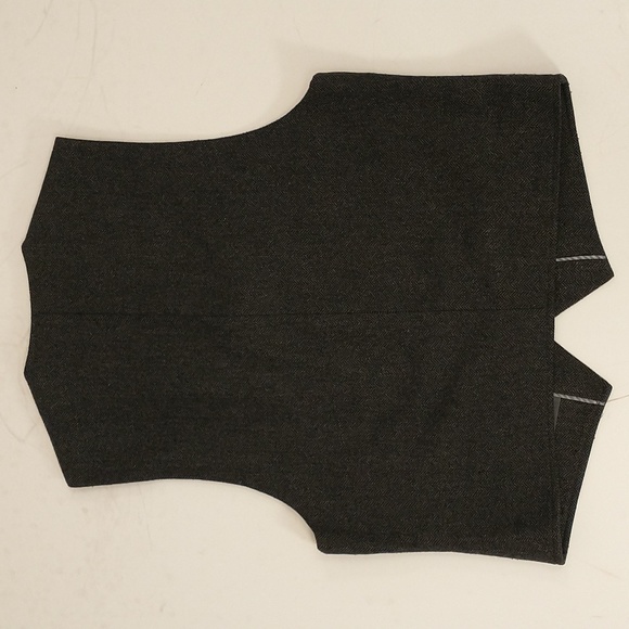 Herringbone Tweed Waistcoat Vest Full Back Wool Blend Classic Styling 42" Chest - Picture 3 of 7